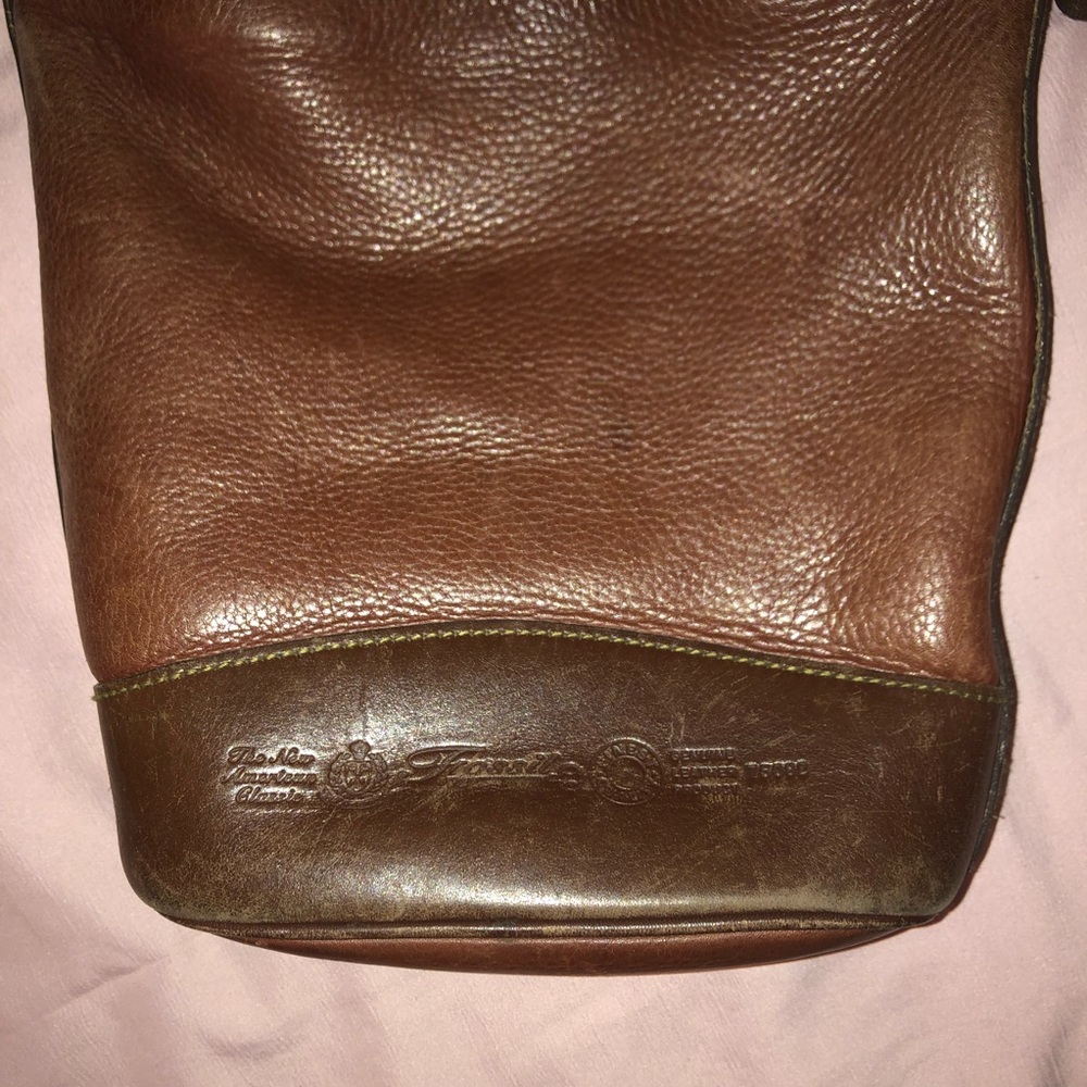 Fossil brown leather purse
